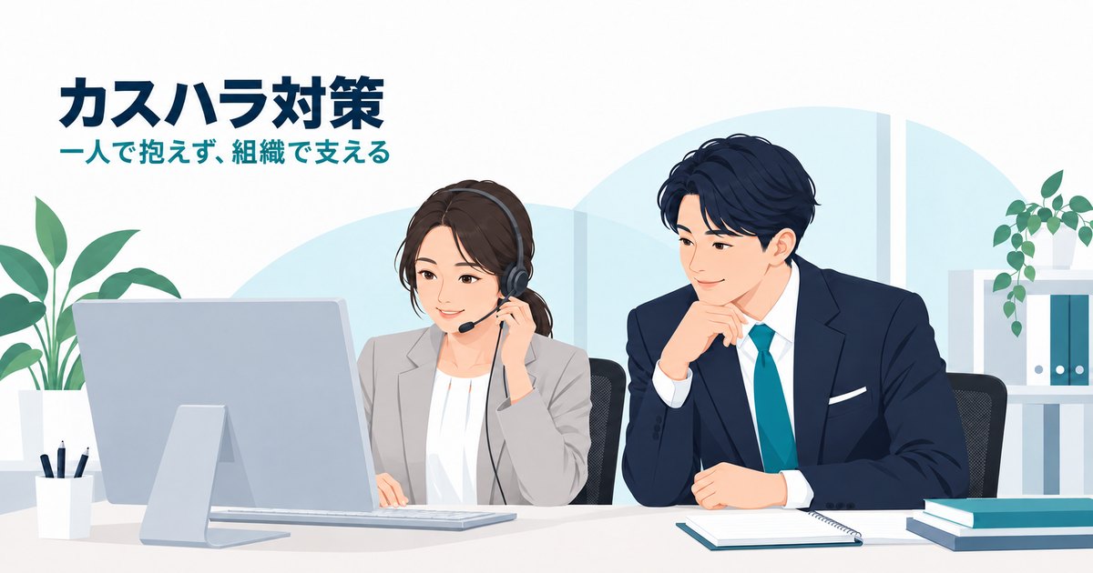 コンプラガイド：カスハラのイメージ